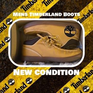 Mens ankle length Timberland boots